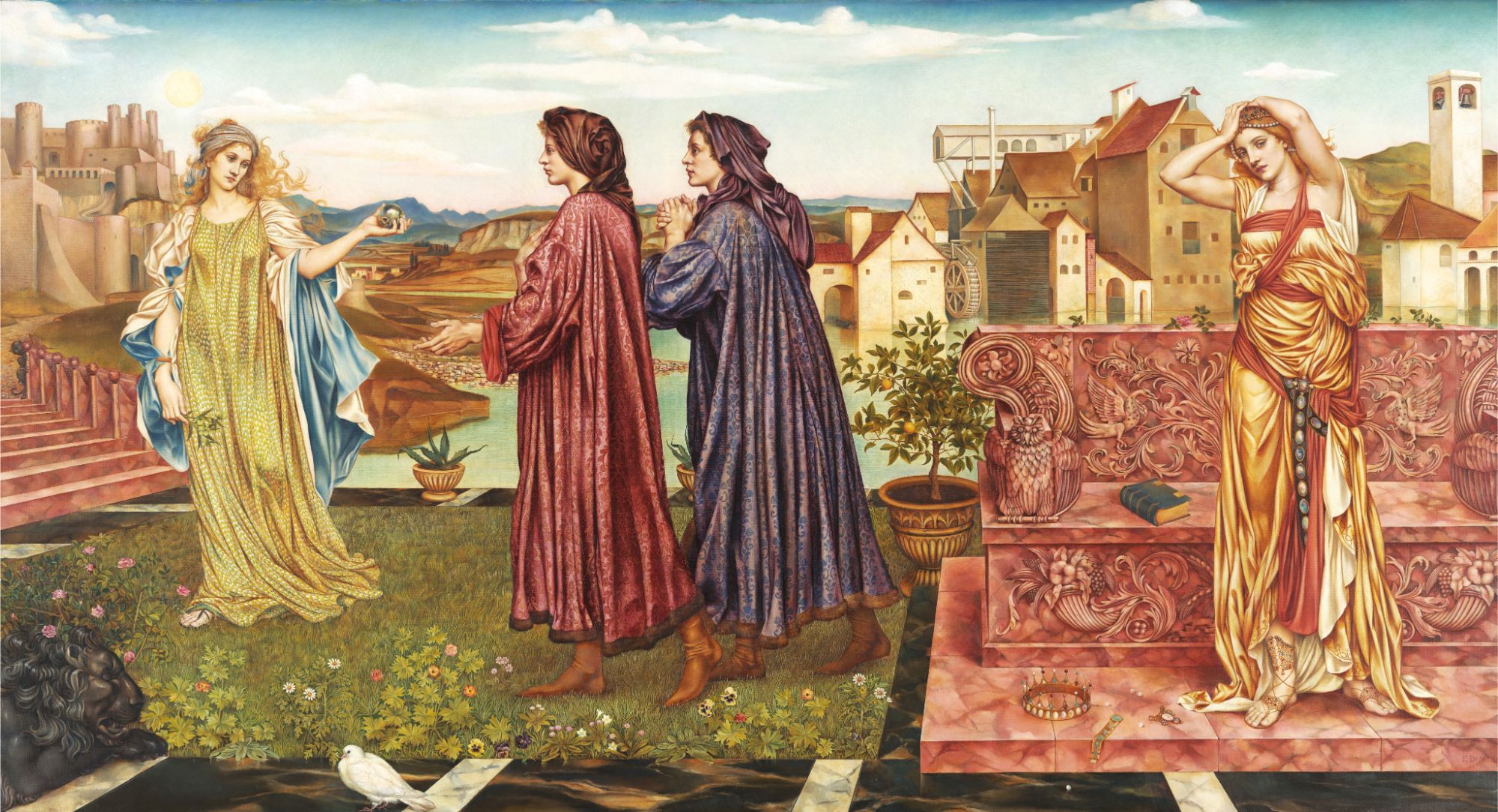 The Garden of Opportunity — Evelyn De Morgan, 1892